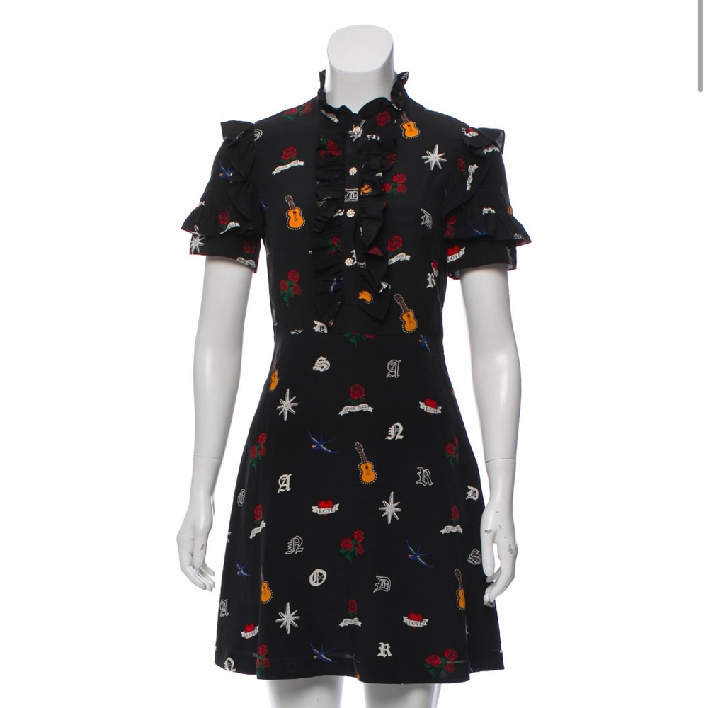 Sandro Wendy silk dress size 1 (small)